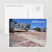 federatie plein binnenhof briefkaart (Voorkant / Achterkant)