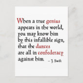 Federatie van Dunces Briefkaart (Voorkant)