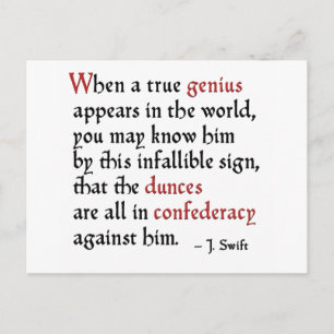 Federatie van Dunces Briefkaart