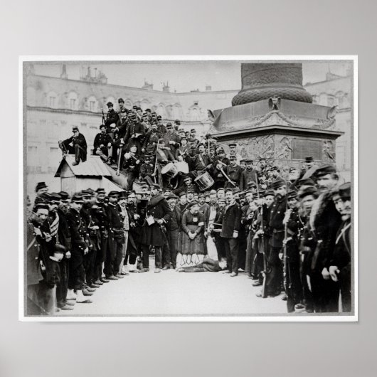 Federes vóór de kolom Vendome Poster (Voorkant)