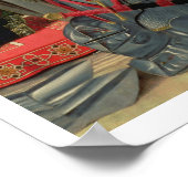 Federico da Montefeltro, detail van de Brera Alt Poster (Hoek)