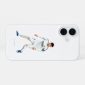 Federico Valverde - Real Madrid iPhone 16 Hoesje (Achterkant horizontaal)