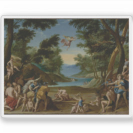 Federico Zuccaro - Cupido en Pan Sticker