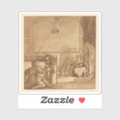 Federico Zuccaro: Het vroege leven van Taddeo Zucc Sticker (Vel)