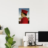 Federigo da Montefeltro Duke of Urbino, c.1465 Poster (Thuiskantoor)