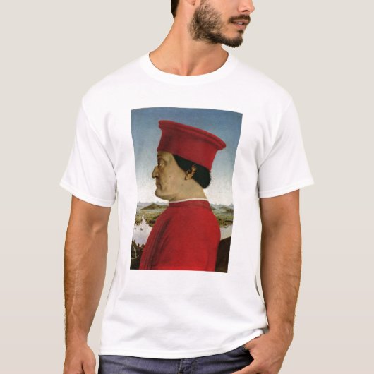 Federigo da Montefeltro Duke of Urbino, c.1465 T-shirt (Voorkant)
