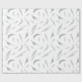 Federn-Muster Cadeaupapier (Vlak)