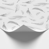 Federn-Muster Cadeaupapier (Hoek)
