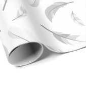 Federn-Muster Cadeaupapier (Rol Hoek)