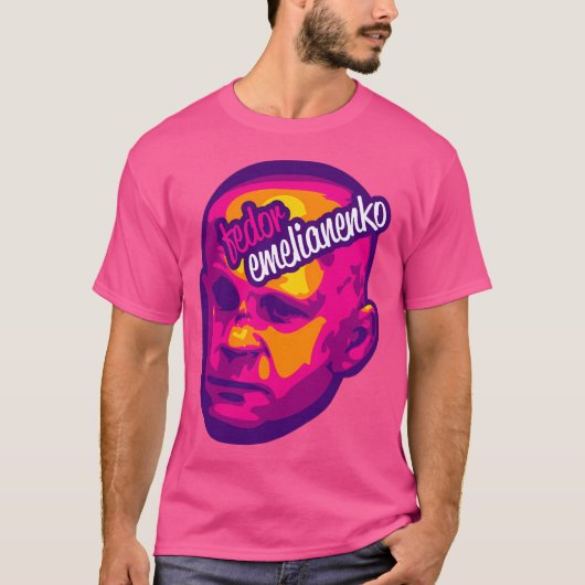 Fedor Emelianenko Mma T-shirt (Voorkant)