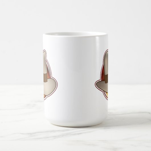 Fedora Chronicles' Big Fire Red logo Mug Koffiemok (Center)