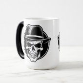 Fedora Schedel Magische Mok (Voorkant links)