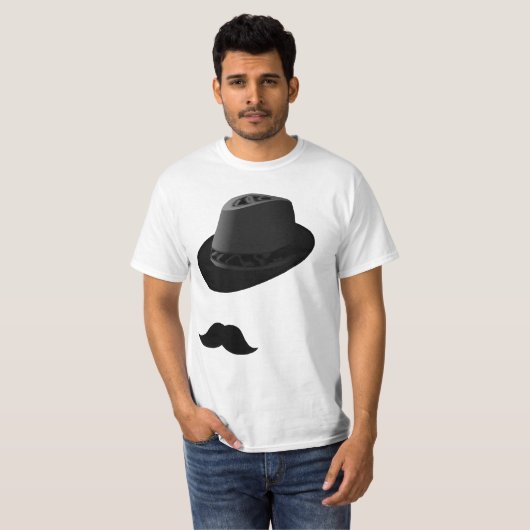 Fedora T-shirt (Voorkant volledig)