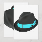 Fedora Uitnodiging (Voorkant / Achterkant)