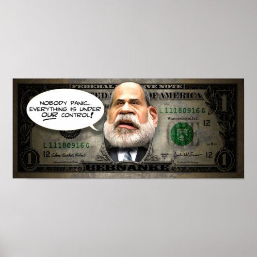 Fedraal Reserve Poster (Voorkant)