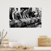 FEDS DUMP PROHIBITION LIQUOR 1920s Poster (Keuken)