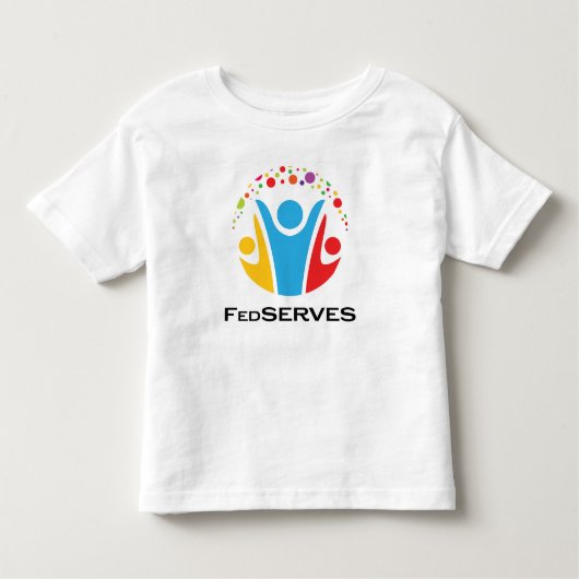 FedSERVES Toddler Logo T-Shirt (Voorkant)