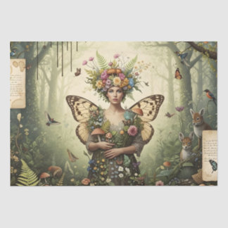 Fee-artisan collage tissue tissuepapier