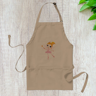 Fee Ballerina met Toverstaf en Vleugels Standaard Schort