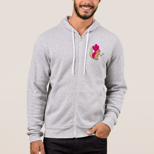 fee, blauwe fee hoodie (Voorkant)