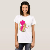 fee, blauwe fee t-shirt (Voorkant volledig)