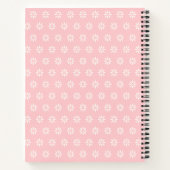 Fee & Bloemen op Lichtroze Notitieboek (Achterkant)
