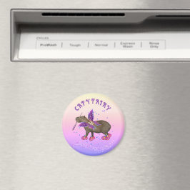 Fee Capybara Magie Magneet
