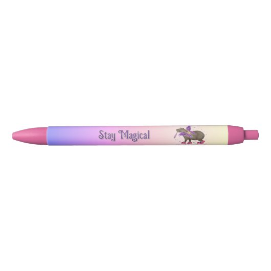 Fee Capybara Magie Zwarte Inkt Pen (Voorkant)