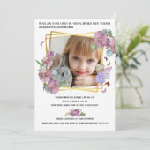 Fee DIY foto vlinder tuin verjaardag Kaart (Staand voorkant)