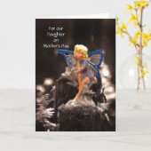 Fee - Dochter op Moederdag Kaart (Gele Bloem)