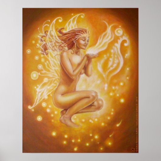 Fée du Feu Poster (Voorkant)