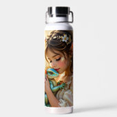 Fee en Draak Mystiek  Waterfles (Achterkant)