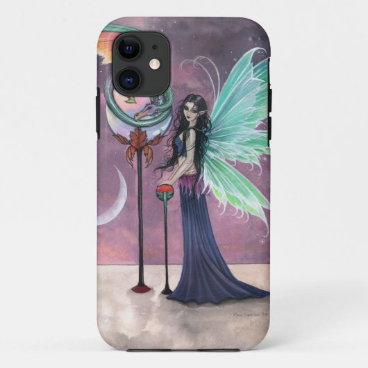 Fee- en draken fantasykunst Case-Mate iPhone case (Achterkant)