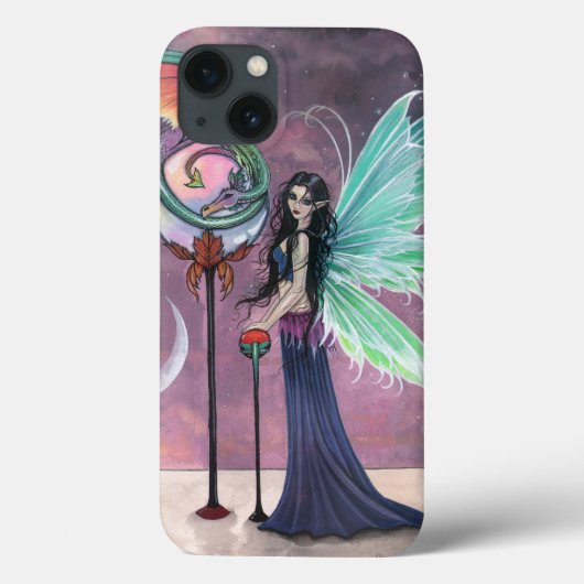 Fee- en draken fantasykunst Case-Mate iPhone case (Achterkant)