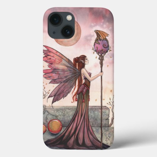 Fee- en draken fantasykunst Case-Mate iPhone case (Achterkant)