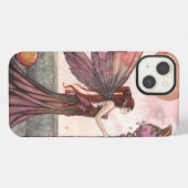 Fee- en draken fantasykunst iPhone hoesje (Achterkant horizontaal)