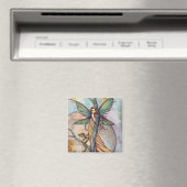 Fee en Fee Katmagneet door Molly Harrison Magneet (Insitu (Vaatwasser))