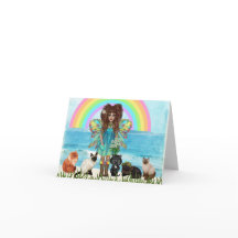 Fee en Katten Al Wenskaart van de Gelegenheid