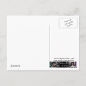 Fee en Libelle Mistiche Fantasie Kunst Briefkaart (Achterkant)