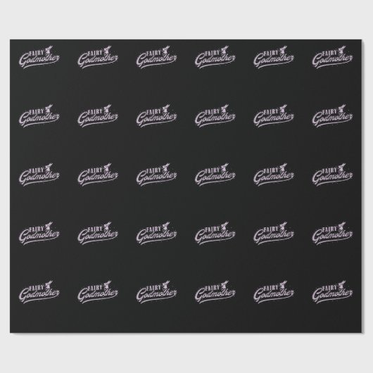 Fee Fairy Godmoeder Cadeaupapier (Vlak)