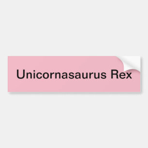 Fee Fairy Otherkin dinosaurus eenhoorn pegasaurus Bumpersticker