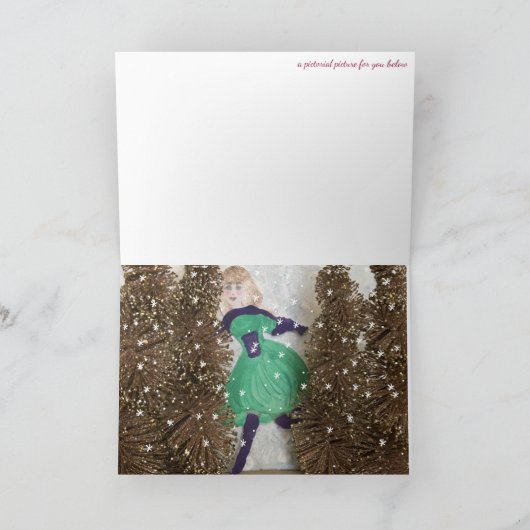 Fee Feestdagen Kaart (Binnen)