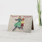 Fee Feestdagen Kaart (Voorkant)