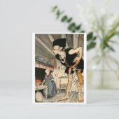 Fee-fi-fo-fum, ik Ruik het bloed van een Engelsman Briefkaart (Staand voorkant)