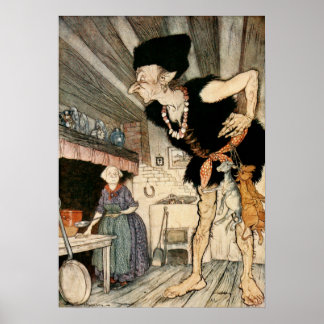 Fee-fi-fo-fum, ik Ruik het bloed van een Engelsman Poster