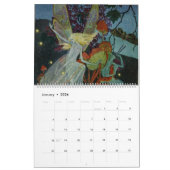  fee illustratiekalender kalender (Jan 2026)