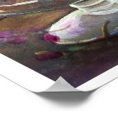 Fee in een terrarium poster (Hoek)