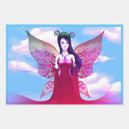 fee inpakpapier vel (Voorkant)