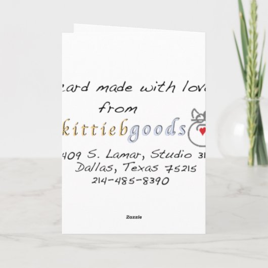 fee kaart (Achterkant)