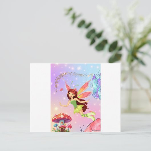 Fee lil briefkaart (Staand voorkant)